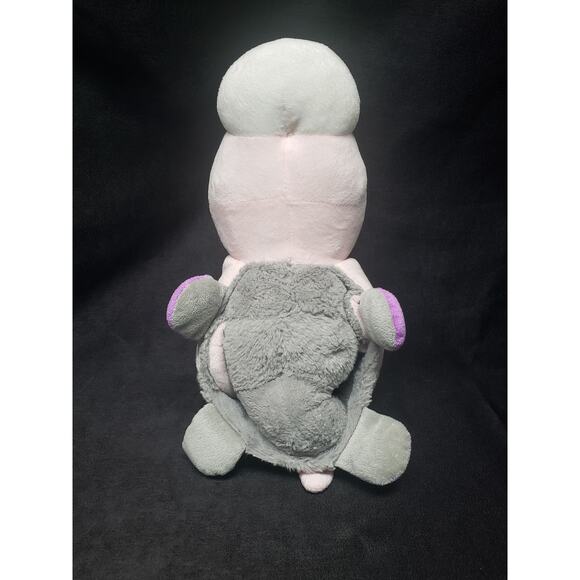 Flip A Zoo Stuffed Plush Animal/s Pink & Purple Unicorn & Blue Eyed Elephant - Picture 6 of 11